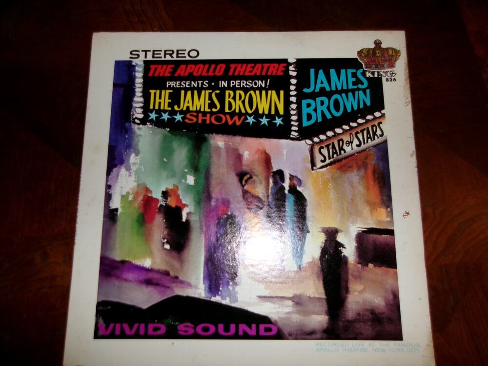 James Brown Live at the Apollo Vinyl LP King 826 Stereo